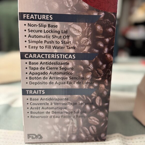 NIB Black Single Serve Coffee Maker by Brentwood K Cup Compatible - Picture 2 of 5